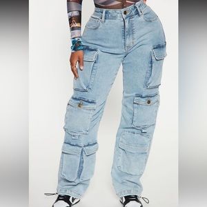 Stretch Cargo Jean (easily fits a size 11 or 13) great stretch